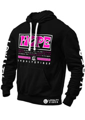 Hope Hoodie - Black/Pink - Loyalty Vibes