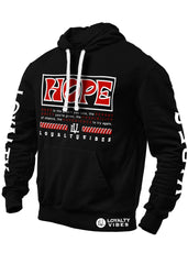 Hope Hoodie - Blue/Red - Loyalty Vibes