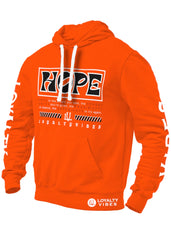 Hope Hoodie - Orange/Black - Loyalty Vibes