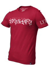 Independent T-Shirt Maroon White - Loyalty Vibes