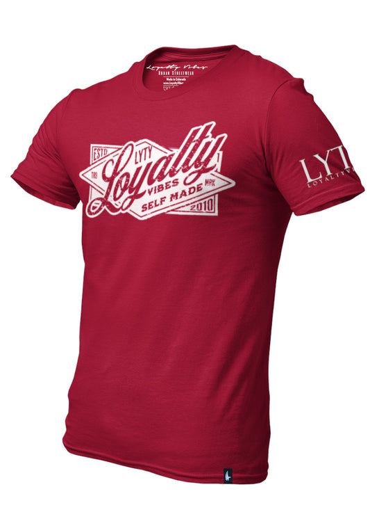 Loyalty Vibes Interquest T-Shirt Maroon - Loyalty Vibes