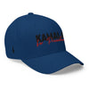 Kamala For President Fitted Hat Blue Black - Loyalty Vibes