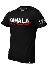 Kamala For President T-Shirt Black - Loyalty Vibes