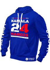 Kamala Harris For The People Hoodie Blue White Red - Loyalty Vibes