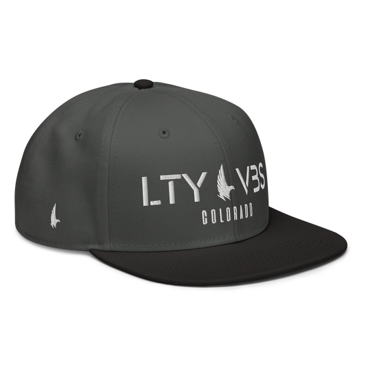 Loyalty Era Colorado Snapback Hat Charcoal Grey White Black OS - Loyalty Vibes