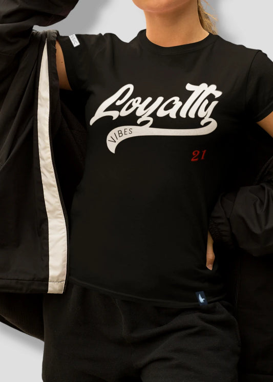 Loyalty Vibes Loyalty Force Tee Black - Loyalty Vibes