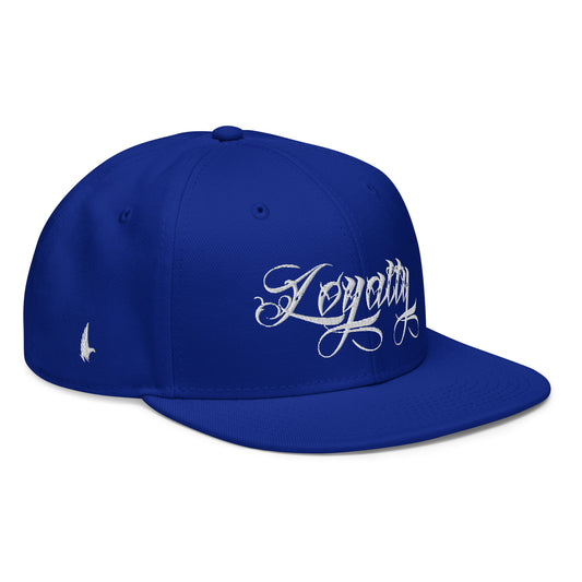 Loyalty Ice Snapback Hat Blue White OS - Loyalty Vibes