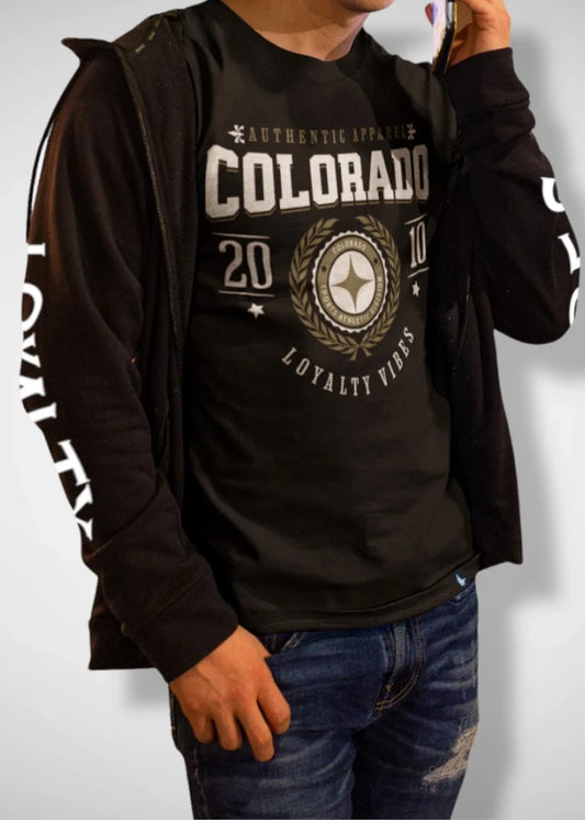 Colorado Division T-Shirt Black - Loyalty Vibes