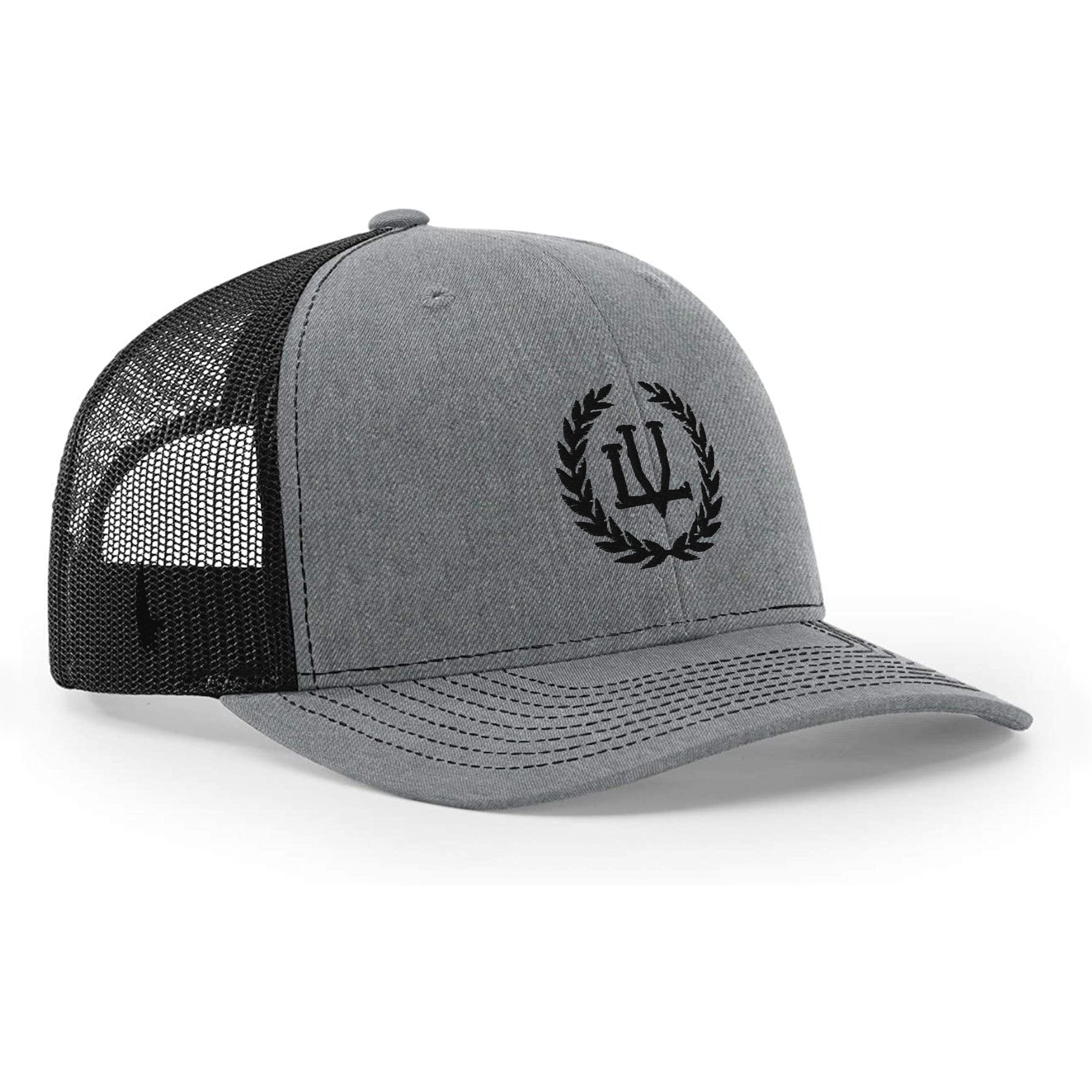 LOYALTY VIBES Crossover Trucker Hat Black Grey OS - Loyalty Vibes