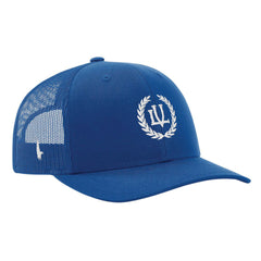 LOYALTY VIBES Crossover Trucker Hat Blue OS - Loyalty Vibes