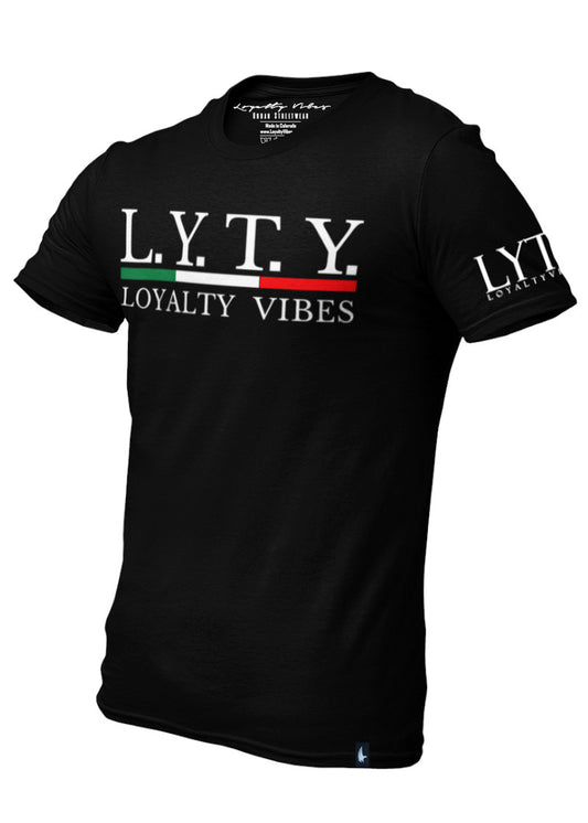 Loyalty Vibes Mexico T-Shirt Black - Loyalty Vibes