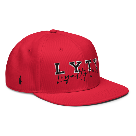 LYTY Logo Snapback Hat Red OS - Loyalty Vibes