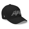 Macho MAGA 2.0 Fitted Hat Black Black - Loyalty Vibes