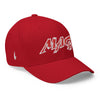 Macho MAGA 2.0 Fitted Hat Red Red - Loyalty Vibes