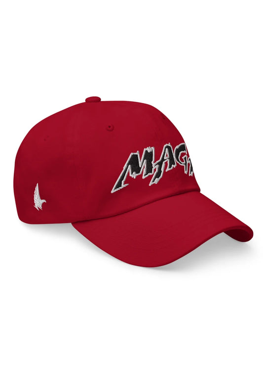 LOYALTY VIBES Macho MAGA Dad Hat 2.0 Red Black One size - Loyalty Vibes