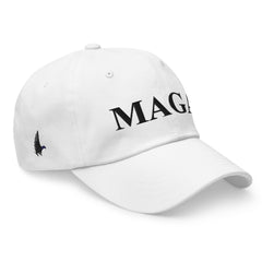 MAGA Dad Hat White Black OS - Loyalty Vibes