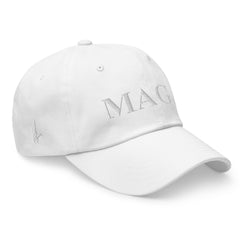 MAGA Dad Hat White Out OS - Loyalty Vibes