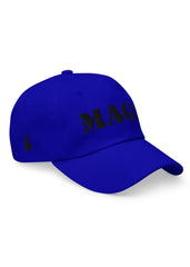 Loyalty Vibes Mega MAGA Hat Blue Black One size - Loyalty Vibes