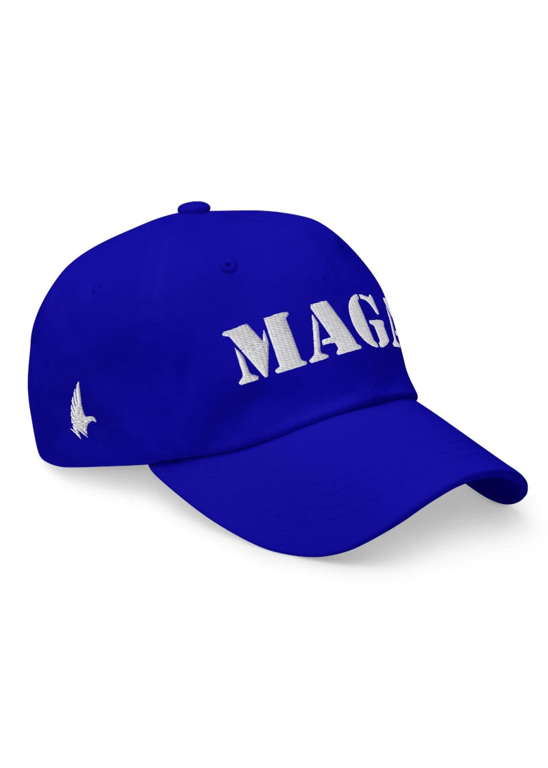 Loyalty Vibes Mega MAGA Hat Blue One size - Loyalty Vibes