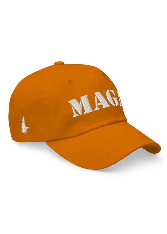 Mega MAGA Hat Citrus Orange - Loyalty Vibes