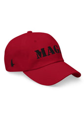 Loyalty Vibes Mega MAGA Hat Red Black One size - Loyalty Vibes