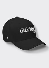 Oilfield AF Fitted Hat - Black - Loyalty Vibes