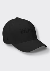 Oilfield AF Fitted Hat - Blackout - Loyalty Vibes