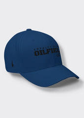 Oilfield AF Fitted Hat - Blue/Black - Loyalty Vibes