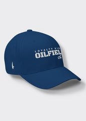 Oilfield AF Fitted Hat - Blue - Loyalty Vibes