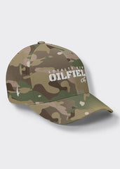 Oilfield AF Fitted Hat - Camo - Loyalty Vibes