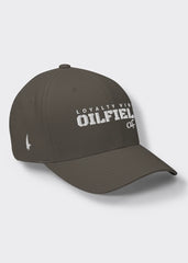 Oilfield AF Fitted Hat - Charcoal Grey - Loyalty Vibes