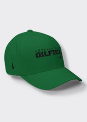 Oilfield AF Fitted Hat - Green/Black - Loyalty Vibes