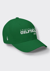 Oilfield AF Fitted Hat - Green - Loyalty Vibes