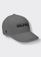 Oilfield AF Fitted Hat - Grey/Black - Loyalty Vibes