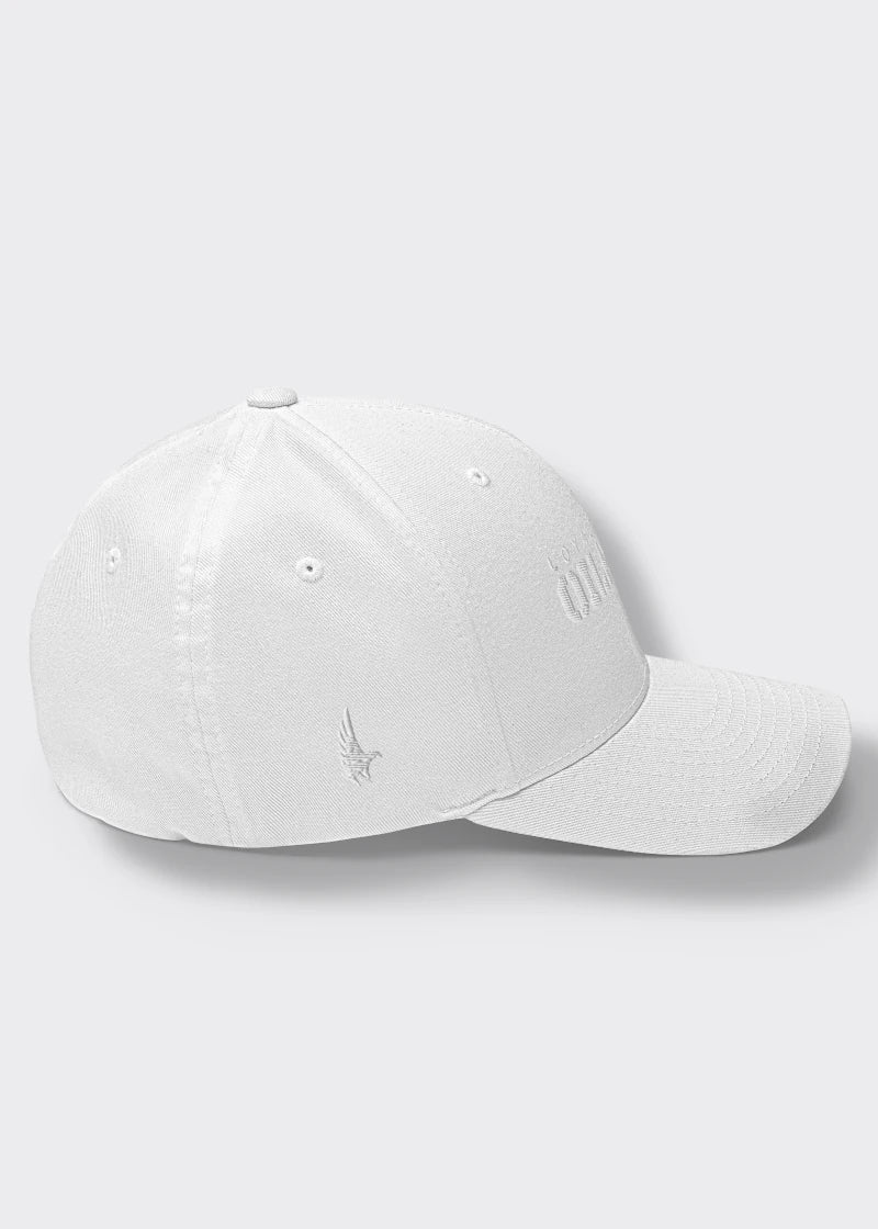 Oilfield AF Fitted Hat - Whiteout - Side - Loyalty Vibes