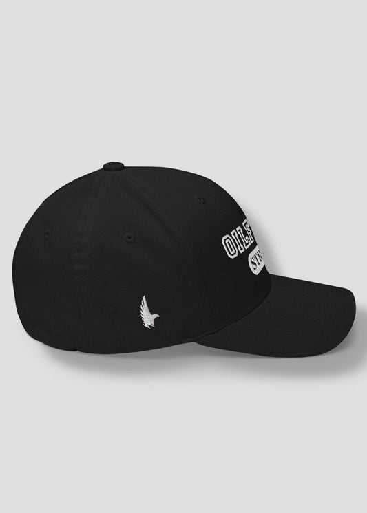 Oilfield Strong Fitted Hat - Black - Side - Loyalty Vibes