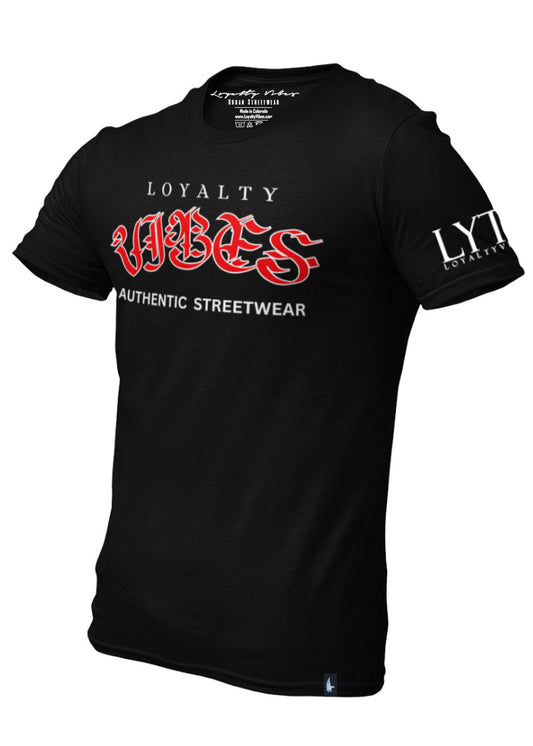 Loyalty Vibes Reaper Logo Tee Black - Loyalty Vibes