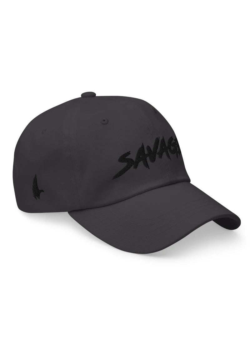 Loyalty Vibes Savage Hat Charcoal Gray Black One size - Loyalty Vibes