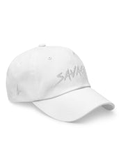 Loyalty Vibes Savage Hat White Out One size - Loyalty Vibes