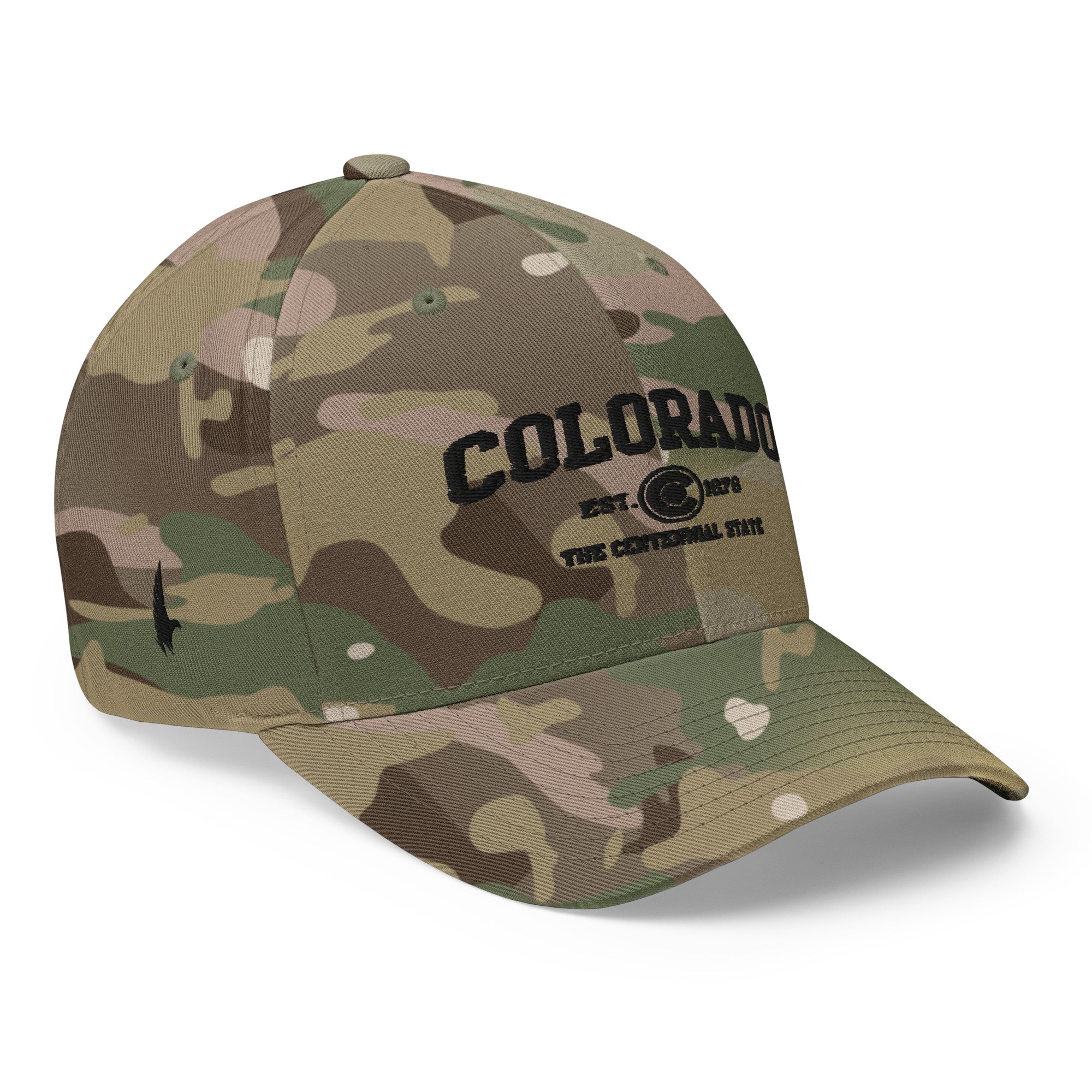 Sportswear Colorado Fitted Hat Camo Black - Loyalty Vibes