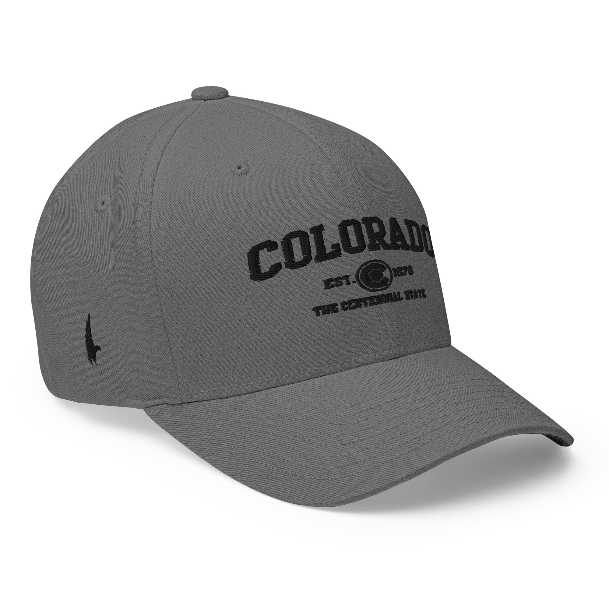 Sportswear Colorado Fitted Hat Grey Black - Loyalty Vibes