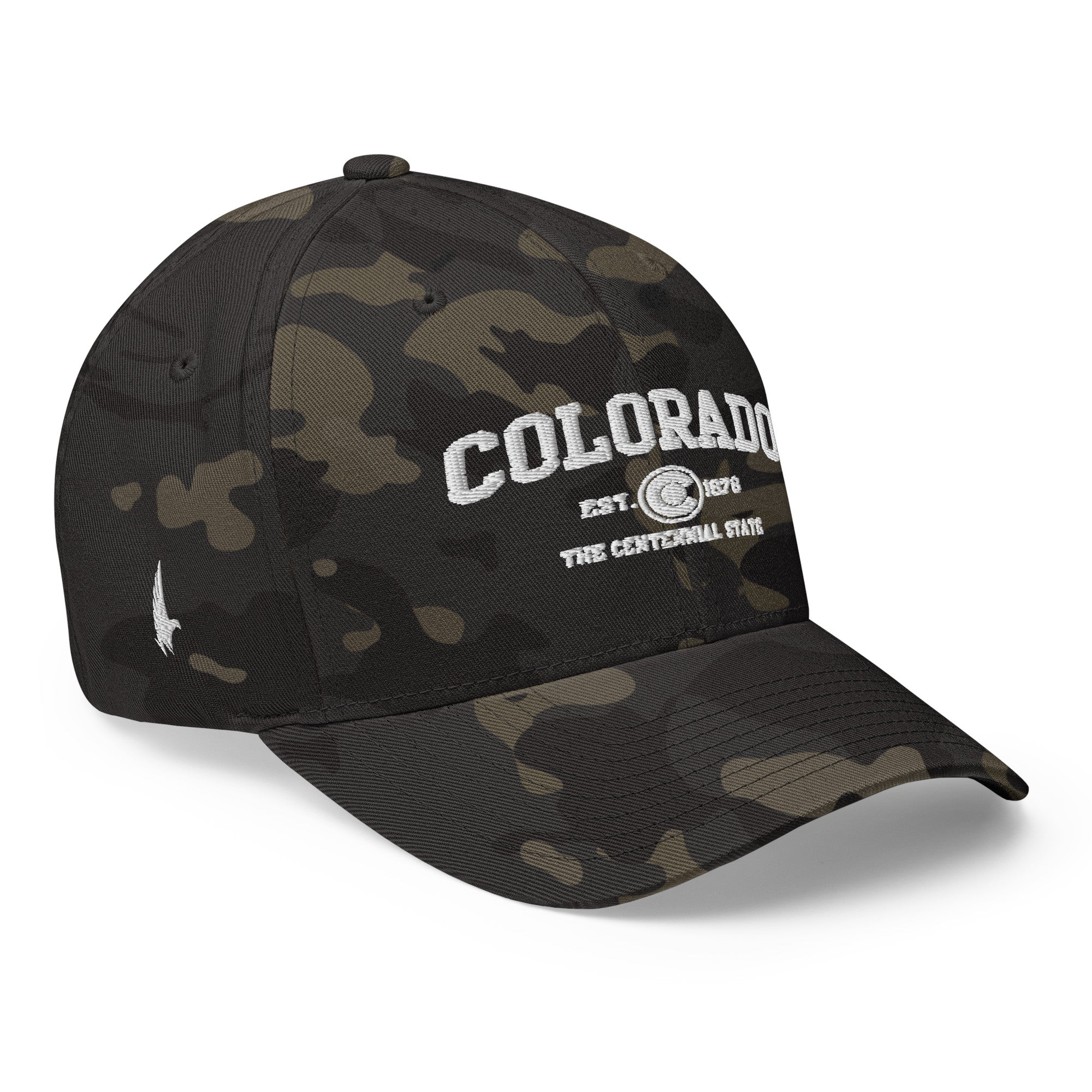 Sportswear Colorado Fitted Hat Black Camo - Loyalty Vibes