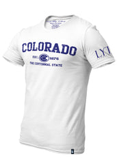 Sportswear Colorado T-Shirt White Navy Blue - Loyalty Vibes