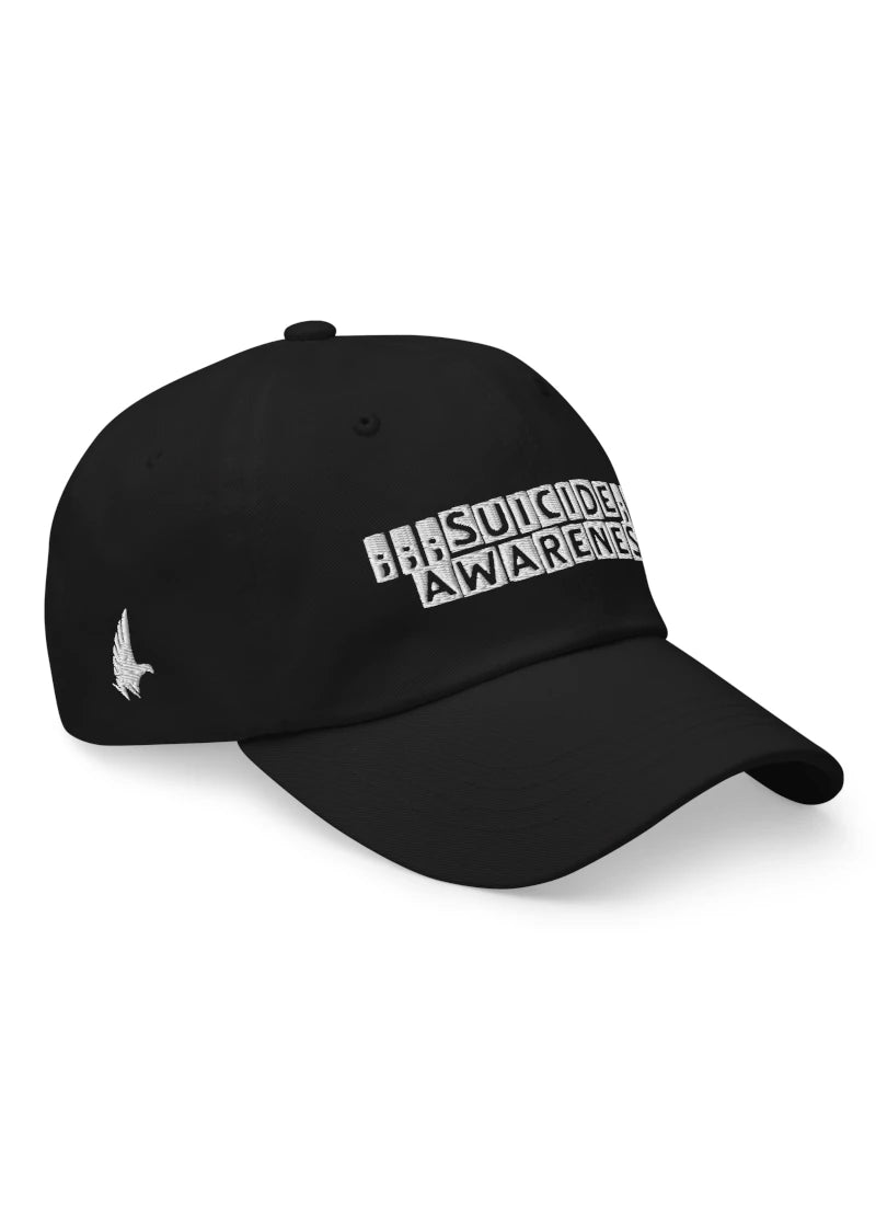 Loyalty Vibes Awareness Dad Hat Black/White - Loyalty Vibes