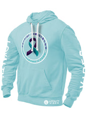 Loyalty Vibes Suicide Awareness Prevention Hoodie Sky Blue - Loyalty Vibes