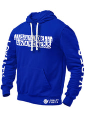 Suicide Awareness Hoodie Blue - Loyalty Vibes