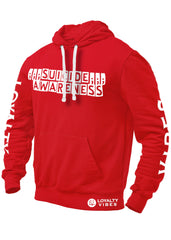 Suicide Awareness Hoodie Red - Loyalty Vibes