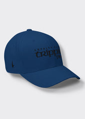 Trippin Pipe Fitted Hat - Blue/Black - Loyalty Vibes