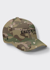 Trippin Pipe Fitted Hat - Camo/Black - Loyalty Vibes