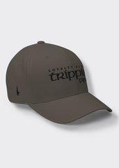 Trippin Pipe Fitted Hat - Charcoal Grey/Black - Loyalty Vibes